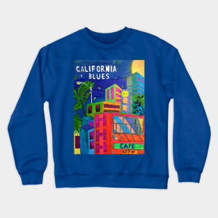 California Blues カリフォルニアブルース Crewneck Sweatshirt